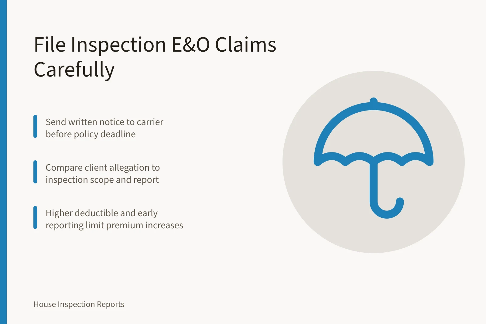 Card on filing home inspection insurance claims without raising premiums. How to File a Home Inspection Insurance Claim Without Raising Premiums