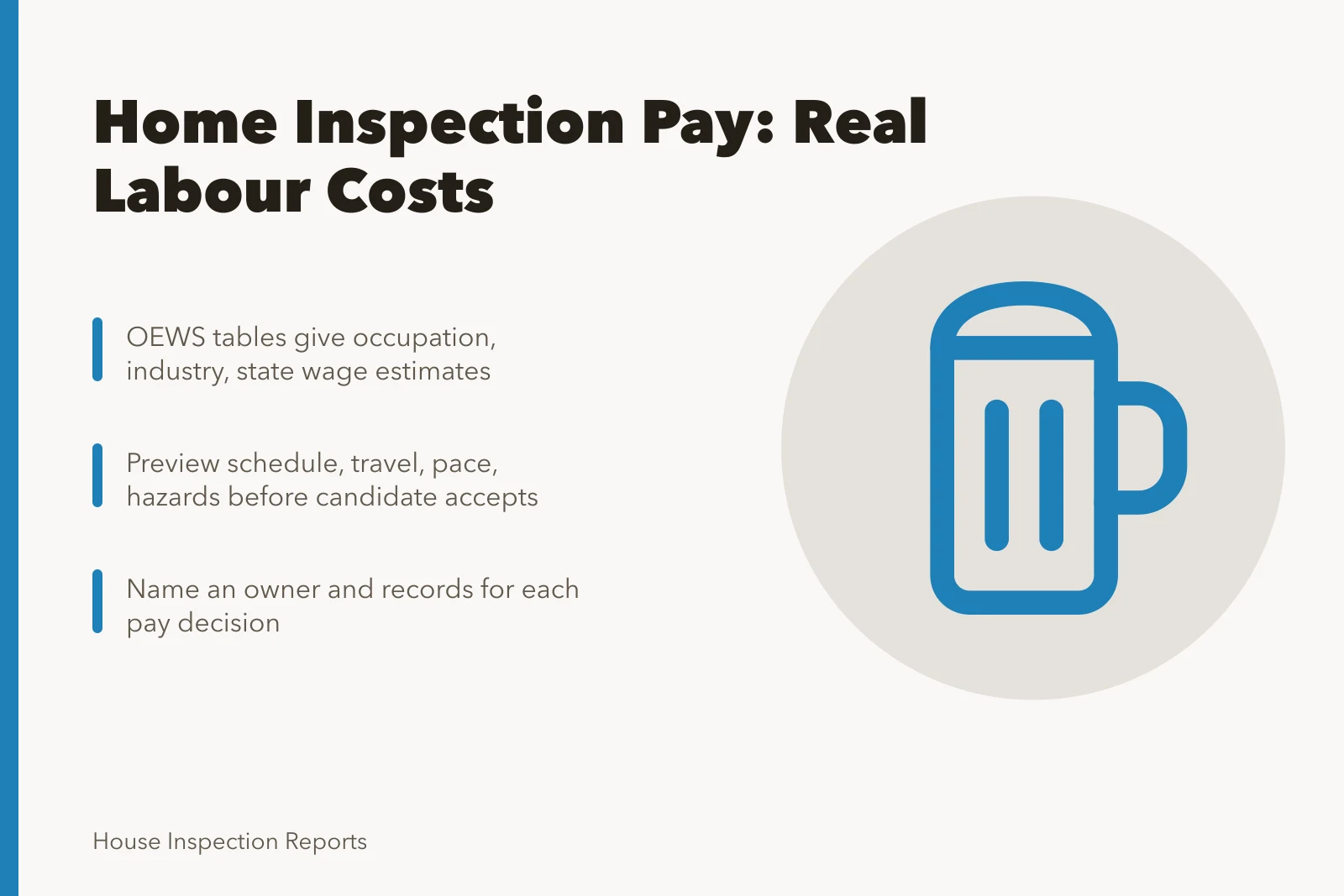 Card on home inspection wages, labour costs, and hiring decisions. Home inspection wages and the real cost of labour